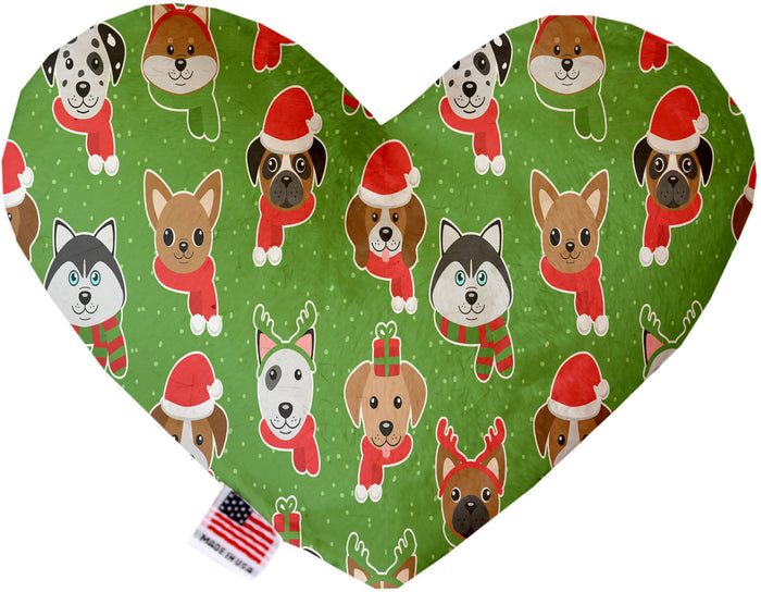 Christmas Dogs Heart Dog Toy