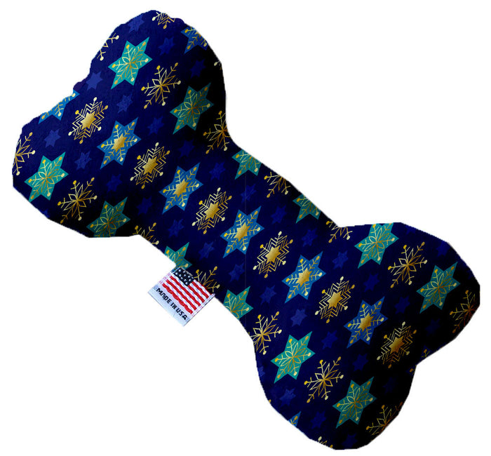 Star of David & Snowflakes Bone Dog Toy