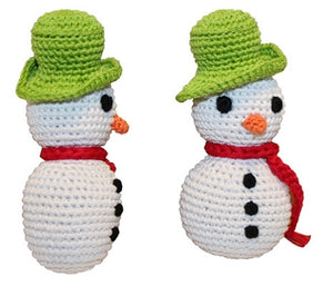 Knit Knacks - Frost The Snowman - Organic Cotton